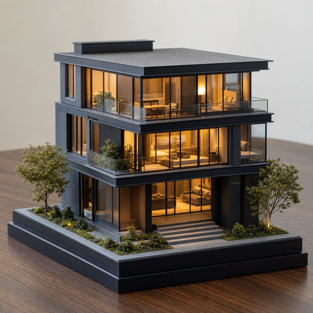 Villa 3D model